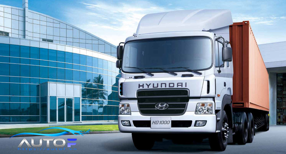 Xe đầu kéo Hyundai HD1000 nhập khẩu tại Hàn Quốc